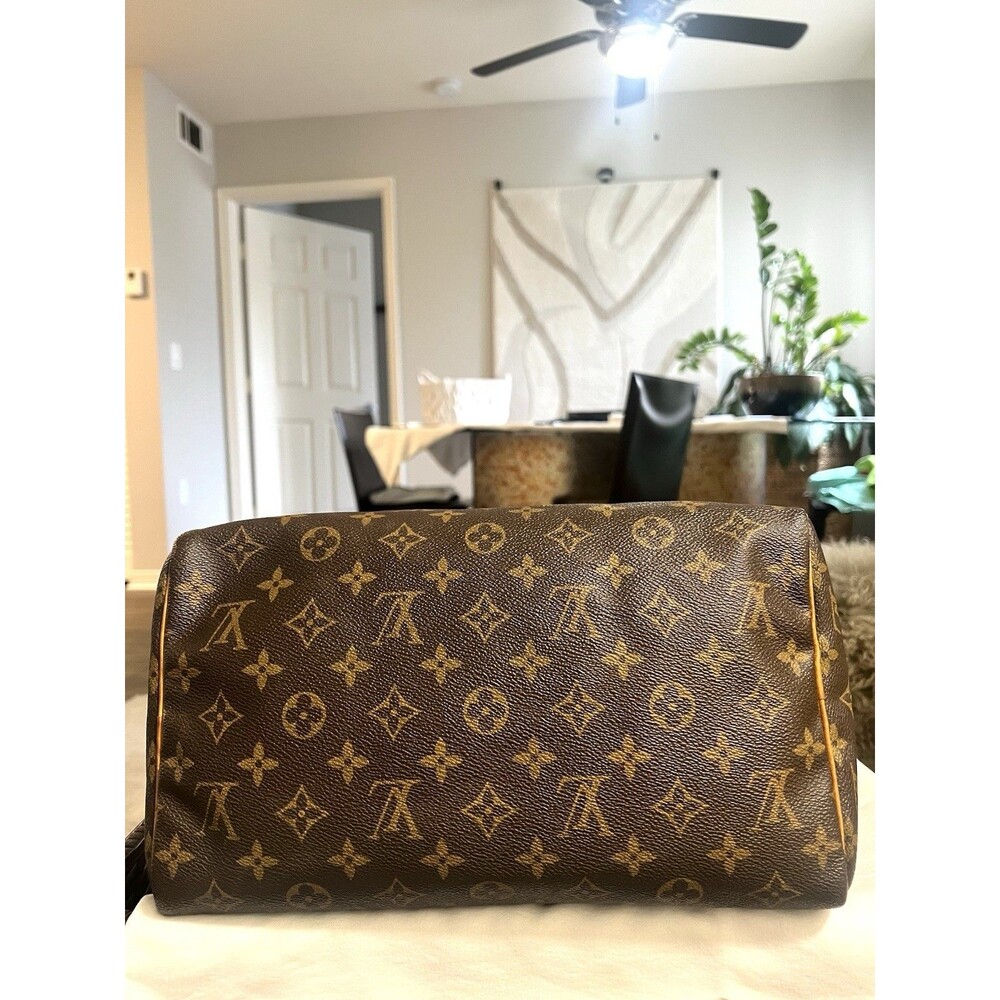 Authentic Louis Vuitton Monogram Speedy 30 Vintage 1997 SP0987 Top Handle Bag - Picture 6 of 15